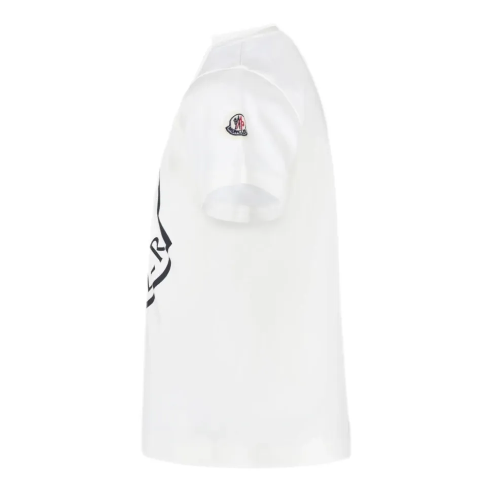 Kinder Bedrucktes T-Shirt Weiß