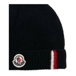 Kinder Blaue Beanie mit Logo
