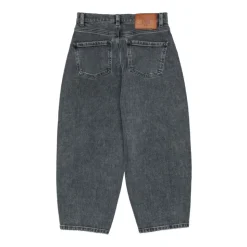 Kinder Denim Jeans Grau Tapered Leg