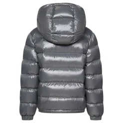 Kinder Graue Kapuzenjacke