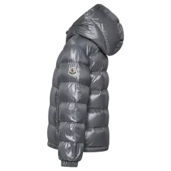 Kinder Graue Kapuzenjacke