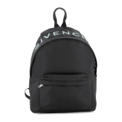 Kinder Schwarzer Rucksack mit Vordertasche