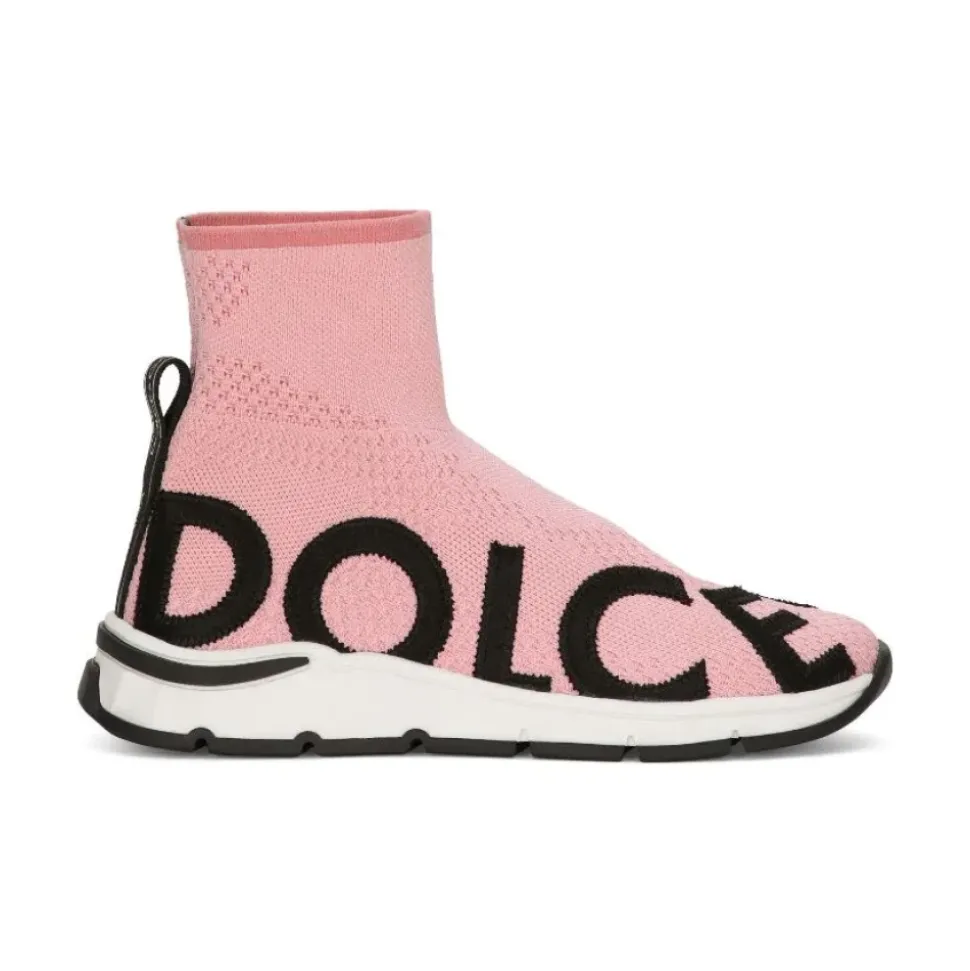 Kinder Sneakers in Pink mit Marken-Tape-Zuglasche