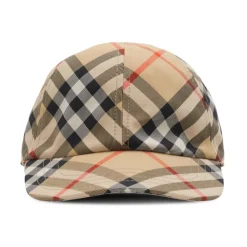 Kinder Vintage Check Hüte Grau