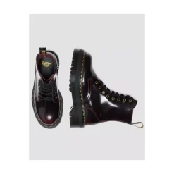 Kirschroter Arcadia Jadon Lederstiefel