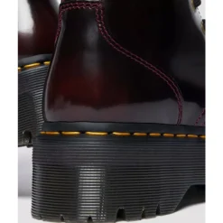 Kirschroter Arcadia Jadon Lederstiefel