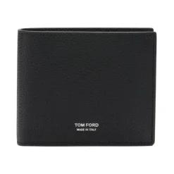 Klassische Bifold-Geldbörse aus genarbtem Leder