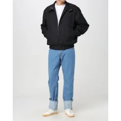 Klassische Denim Jeans mit Umschlagbund