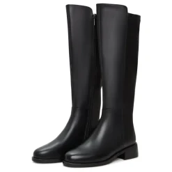 Klassische Kniehohe Stiefel Svi - Schwarz