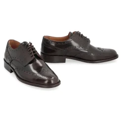 Klassische Leder Brogue Schnürschuhe