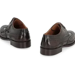 Klassische Leder Brogue Schnürschuhe
