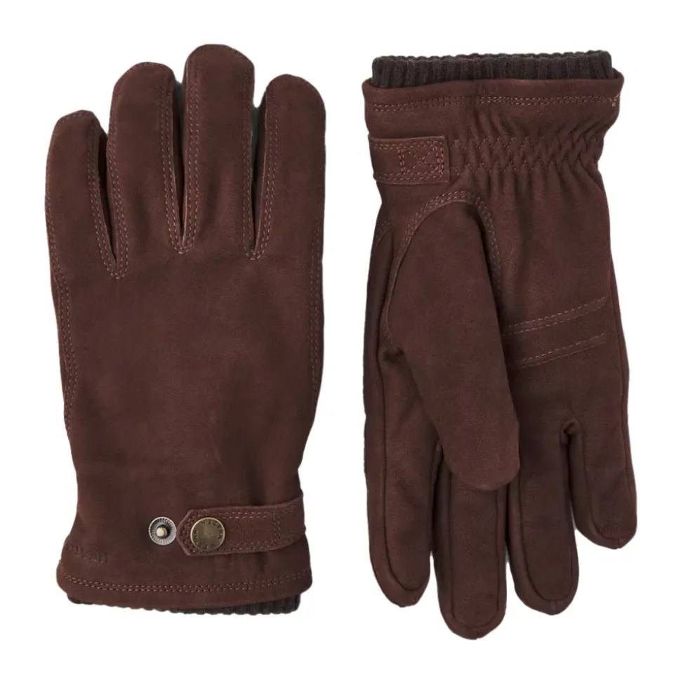 Klassische Lederhandschuhe mit Primaloft-Füllung
