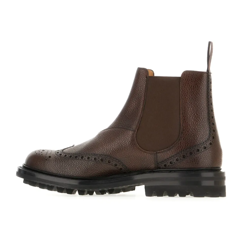 Klassische Lederstiefel