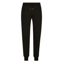 Klassische Logo Track Pants Schwarz Baumwolle