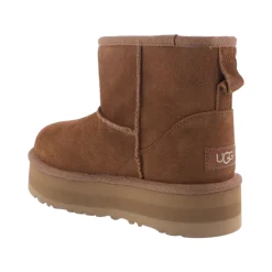 Klassische Mini Platform Chestnut Kinderstiefel