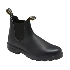 Klassische schwarze Chelsea Boots aus Leder