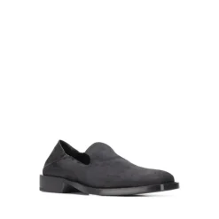 Klassische Schwarze Ledersandalen