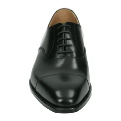 Klassische Schwarze Leder Business Schuhe