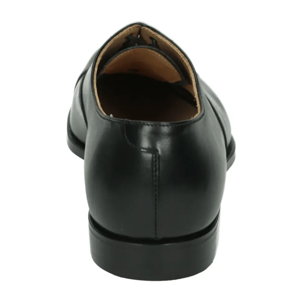 Klassische Schwarze Leder Business Schuhe