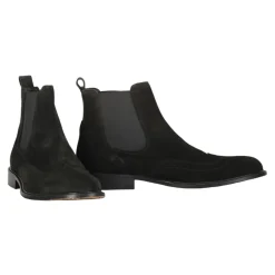 Klassische Wildleder Chelsea Stiefel