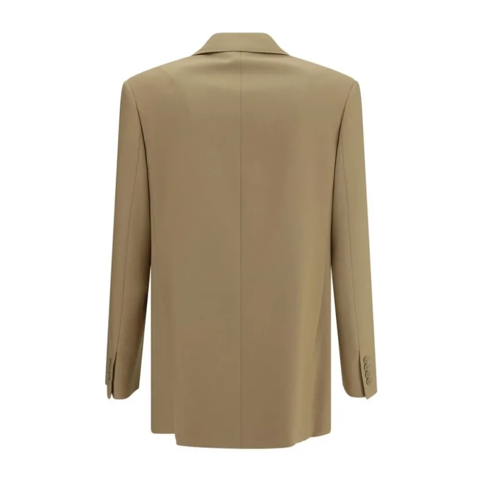 Klassische Woll-Blazer-Jacke mit Revers