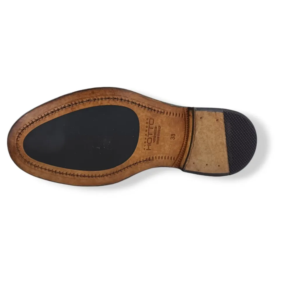 Klassischer Leder Loafer Schuh