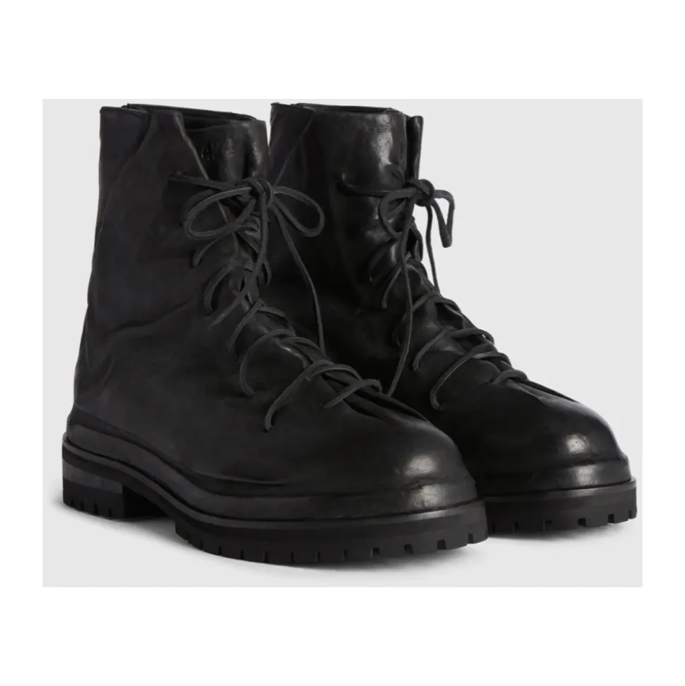 Knöchelhoher Lederstiefel