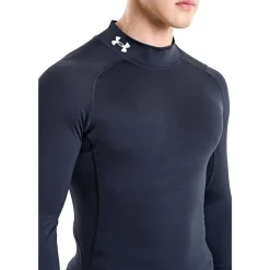Kompressions-Trainings-Laufshirt Herren Schwarz