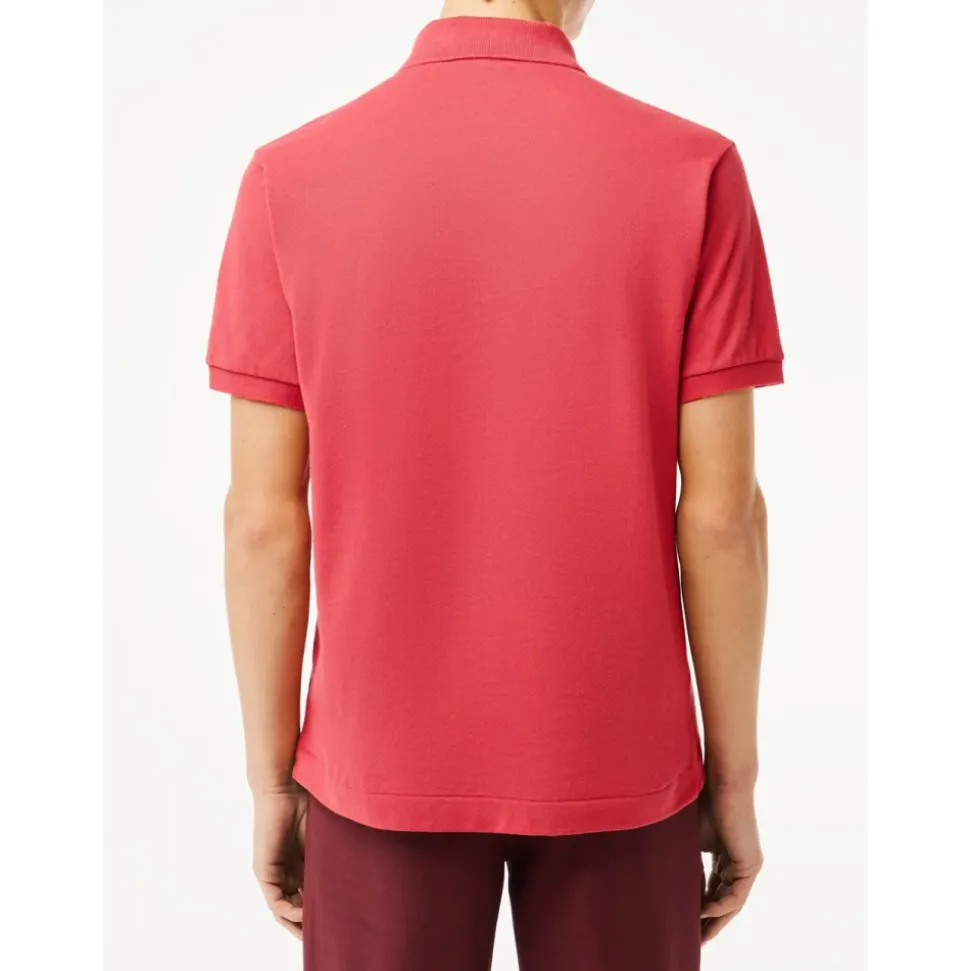 Korallenrotes Poloshirt