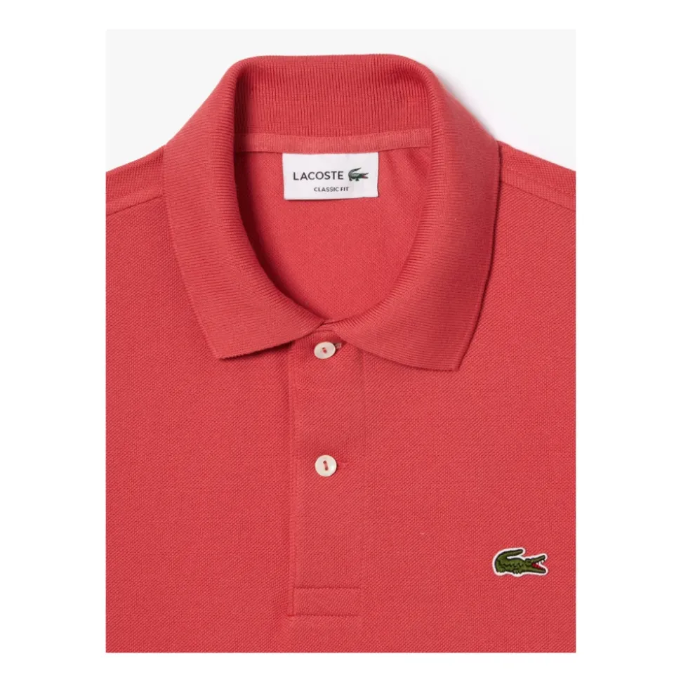 Korallenrotes Poloshirt