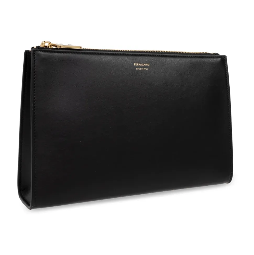 Kosmetiktasche aus Leder