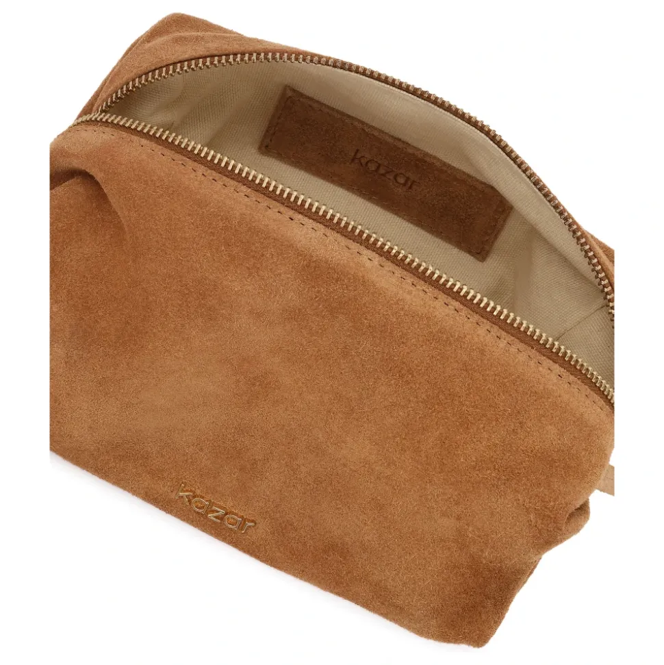 Kosmetiktasche aus Wildleder