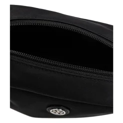 Kosmetiktasche mit Logo-Applikation