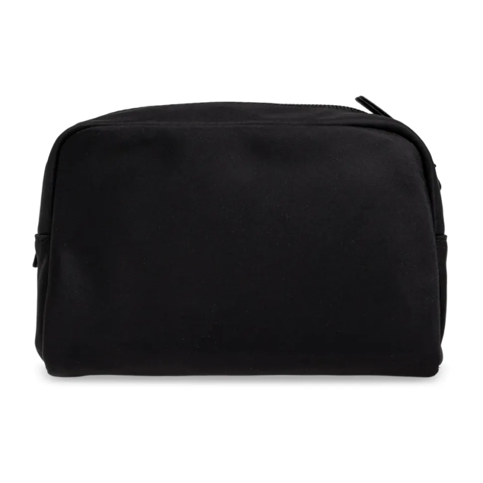 Kosmetiktasche mit Logo-Applikation