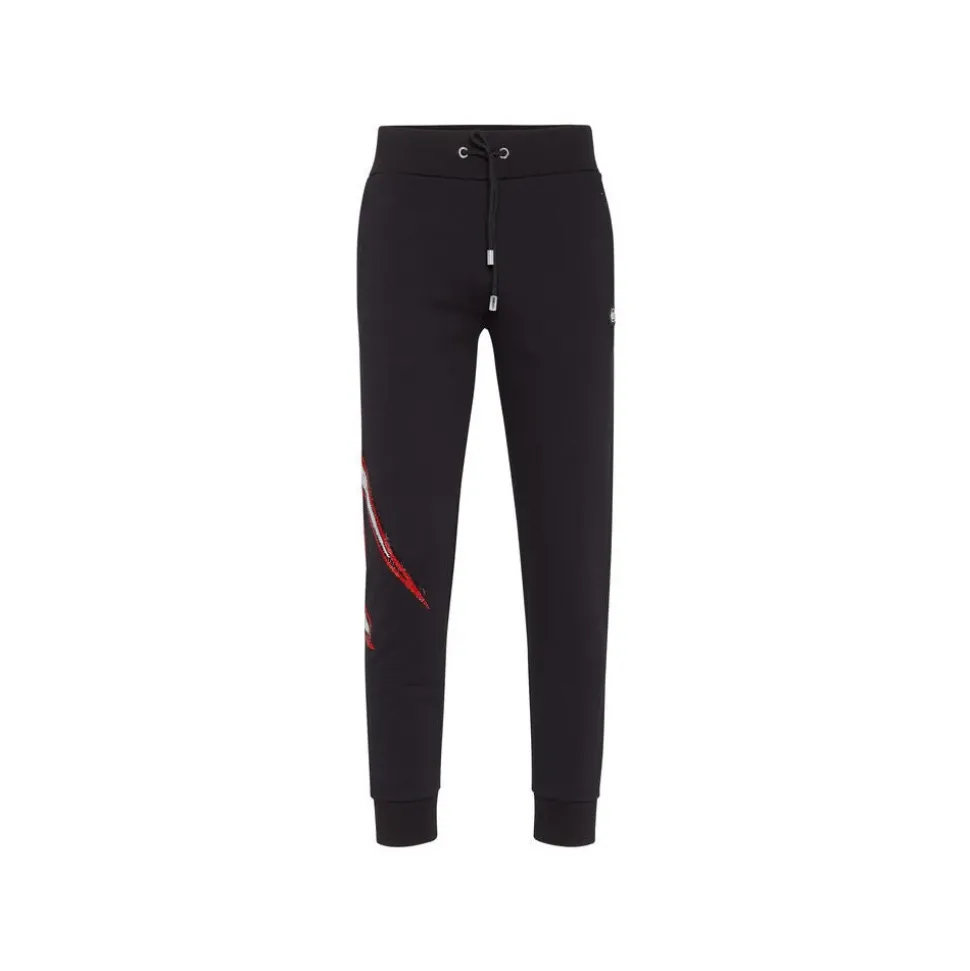 Kristall Logo Jogginghose Schwarz