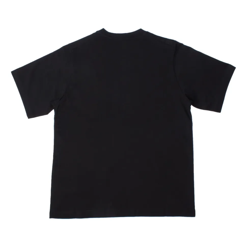 Kurzarm Rundhals Slouch Fit T-Shirt
