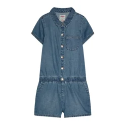 Kurzer Denim-Overall