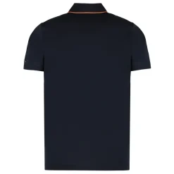 Kurzärmeliges Baumwoll-Poloshirt