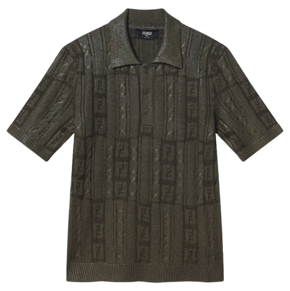 Kurzärmeliges Poloshirt