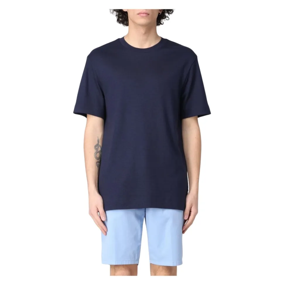 Kurzärmeliges T-Shirt mit Rundhalsausschnitt