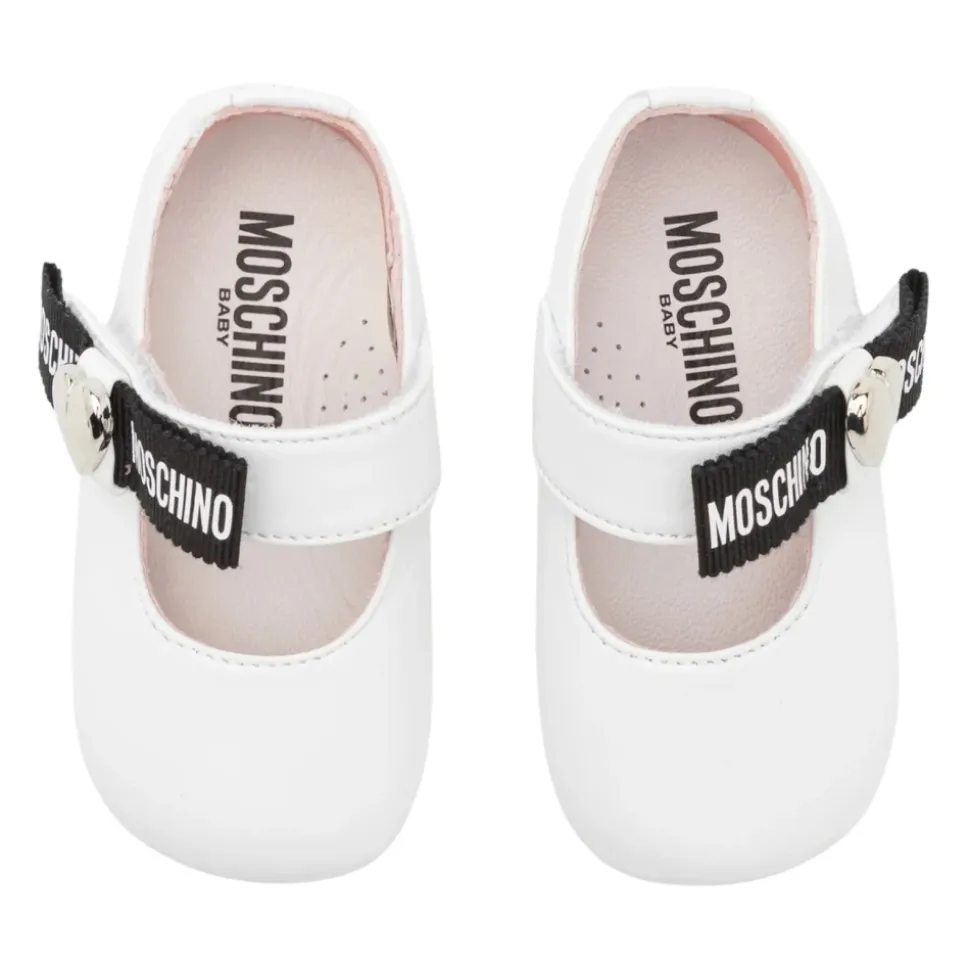 Laminierte Nappa Ballerinas
