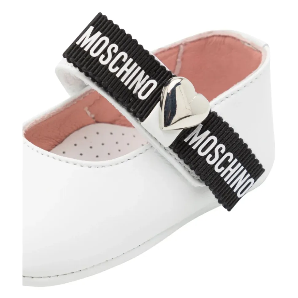 Laminierte Nappa Ballerinas