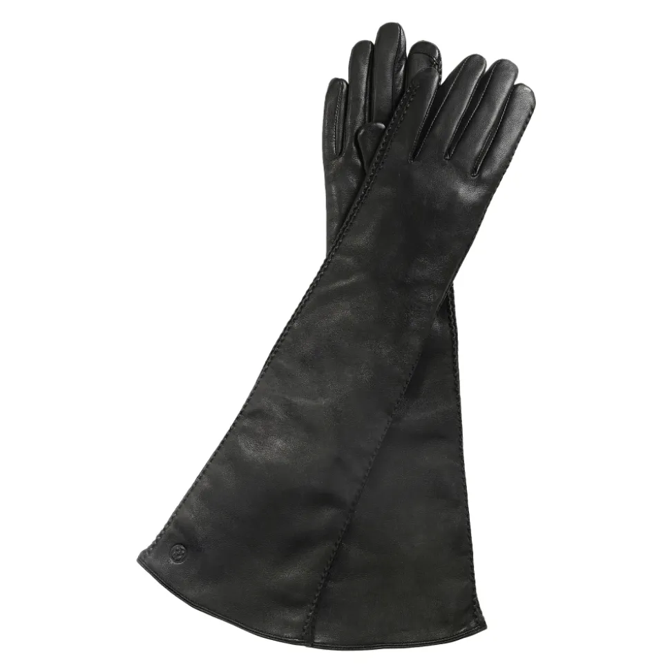 Lange Lederhandschuhe