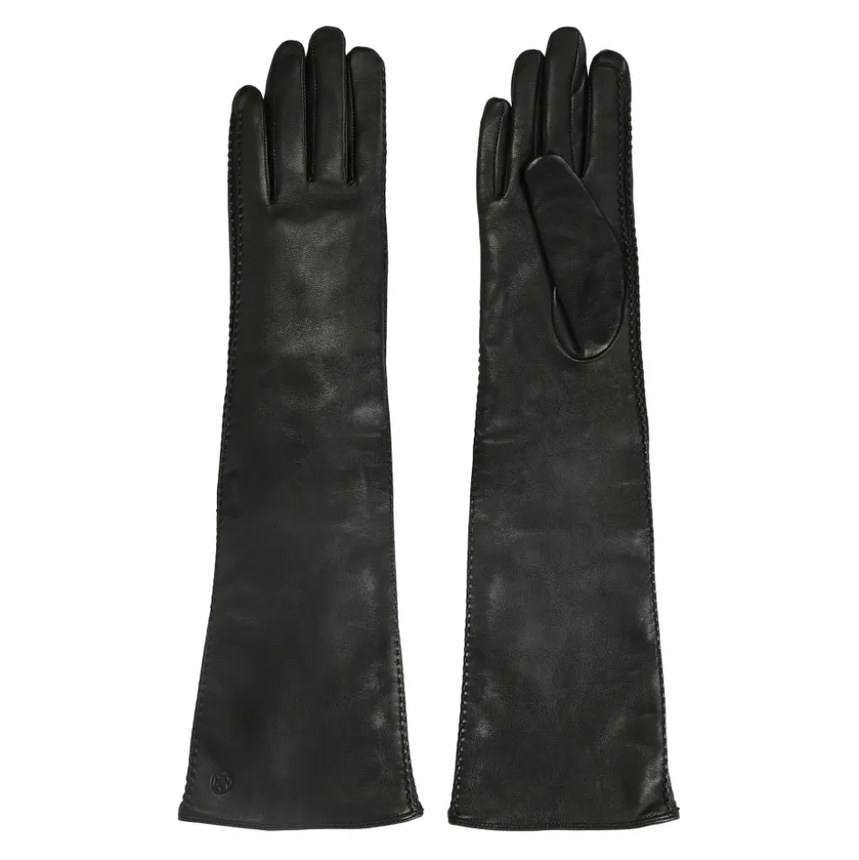 Lange Lederhandschuhe
