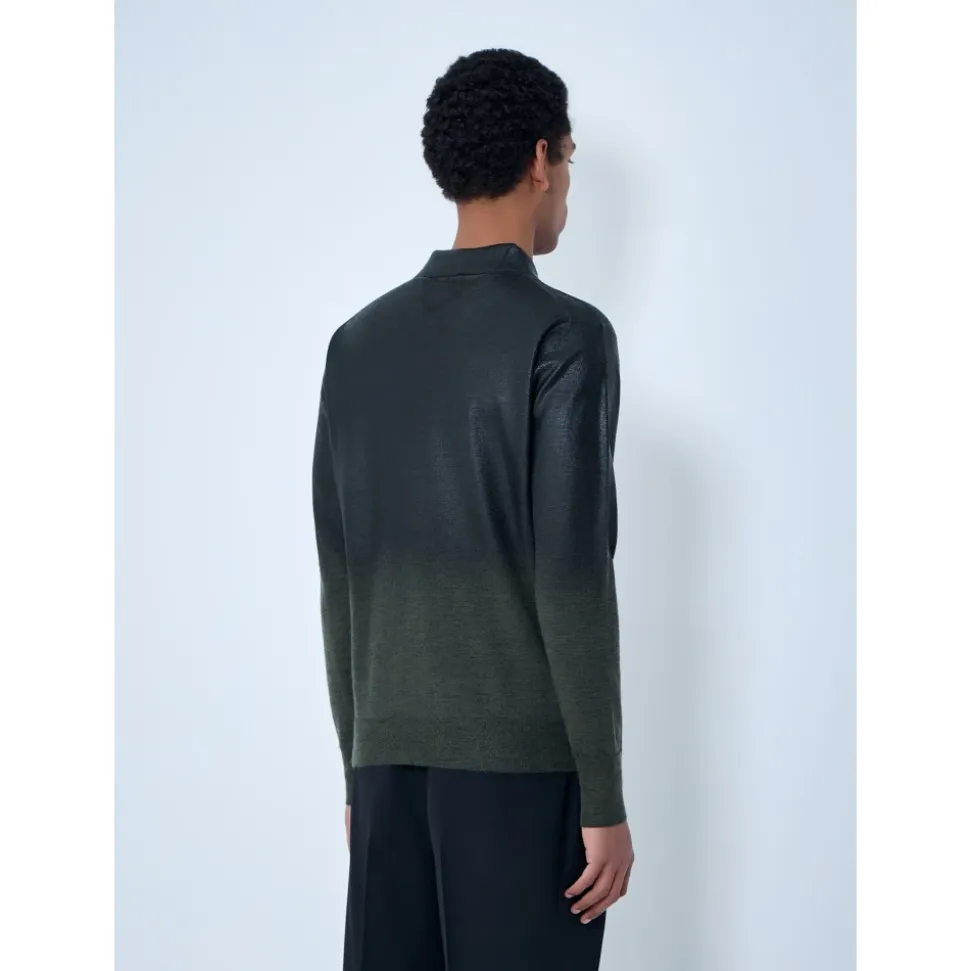 Langärmeliges Poloshirt