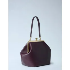 Large Kisslock Frame Handbag
