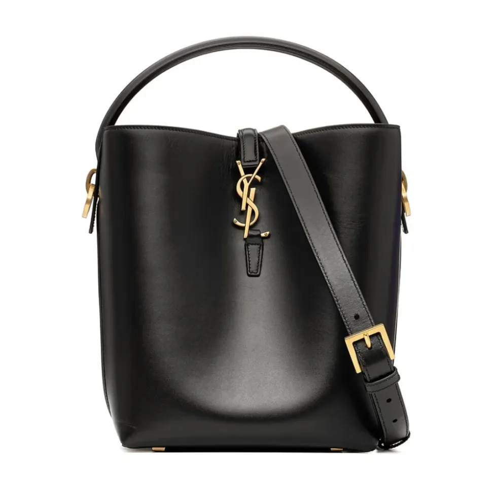 Le 37 Kleine Ledertasche in Eimerform