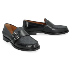 Leather loafers