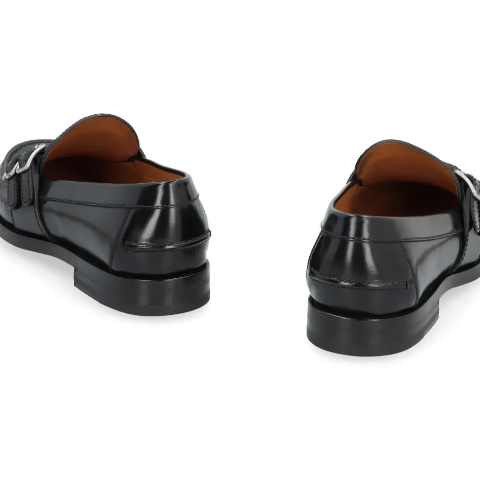 Leather loafers