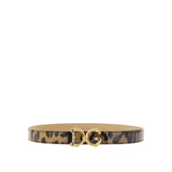 Leather Logo Belt